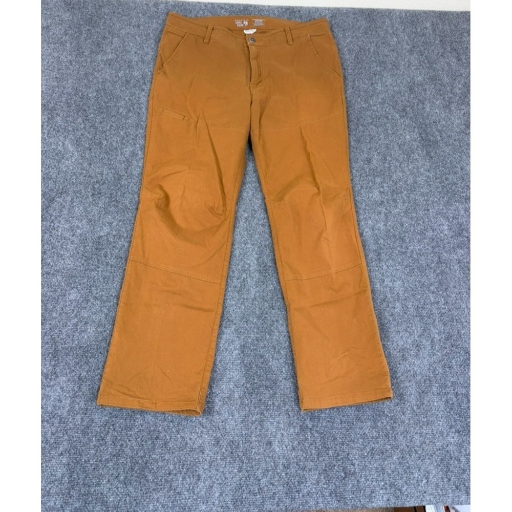 Mountain Hard Wear Pants Mens Brown Straight Outdoors Inseam 28 "Size 34/44